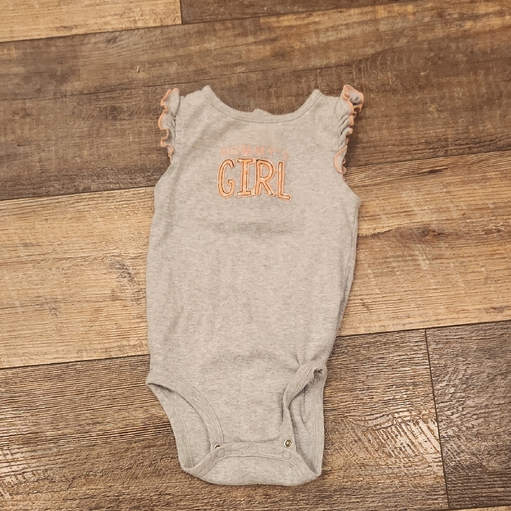 Carter's Gray Baby Onesie